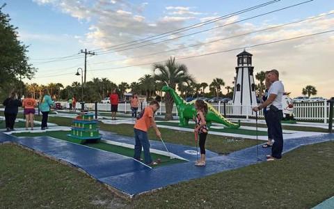 Mini Golf and Playground - Across from Jekyll Beaches