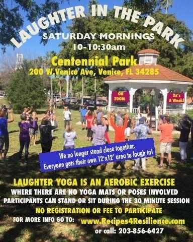 Laughter Yoga in the Park – Venice Florida