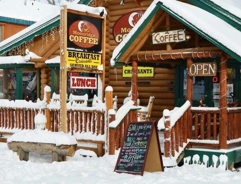 Our favorite coffee house in Big Bear, CA