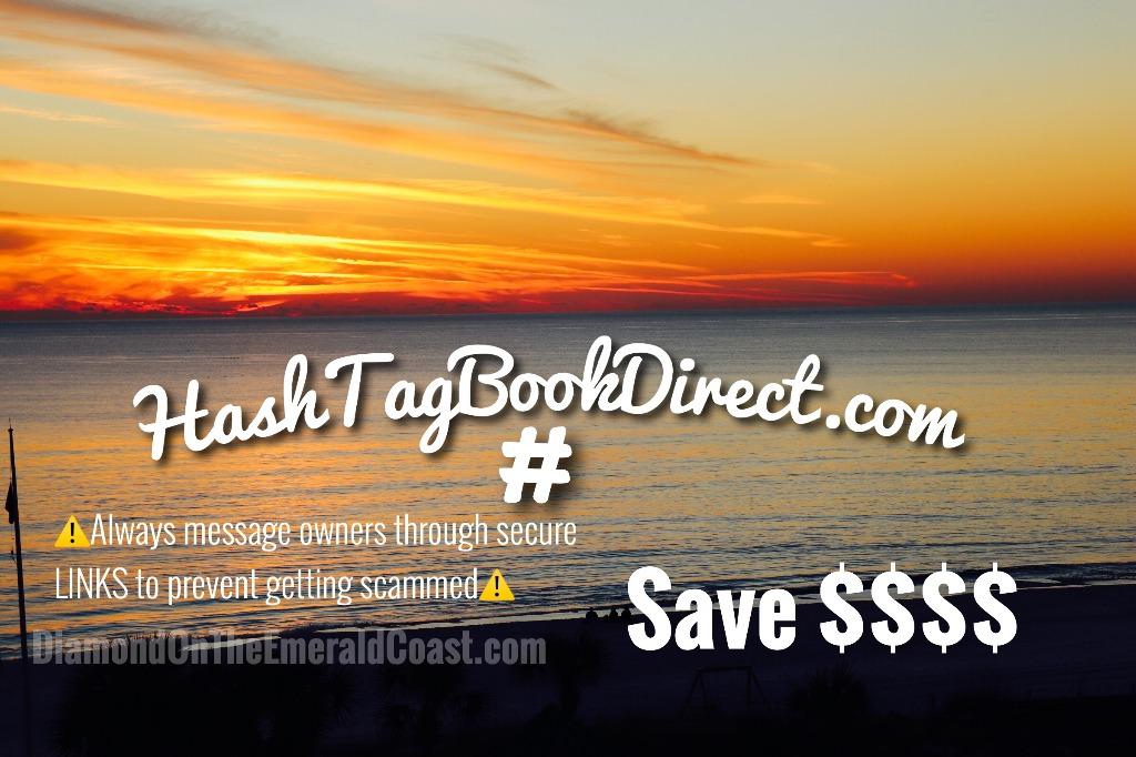 Hashtag BOOK Direct to Save Money on your Next Vacation Rental