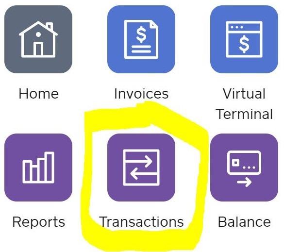 View Square Credit Card Transactions on Square Dashboard