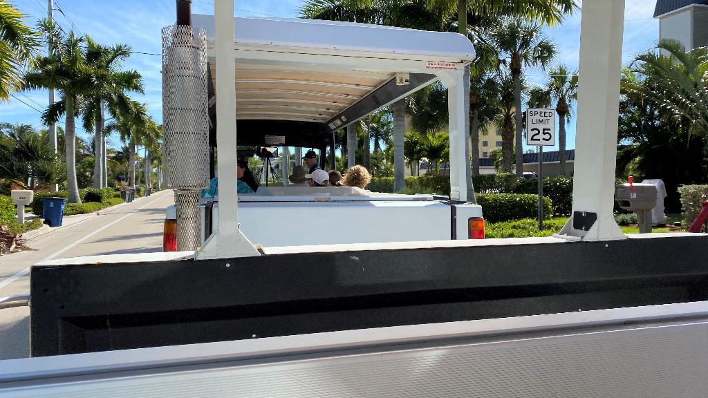 Free Open-Air Tram - Fort Myers Beach