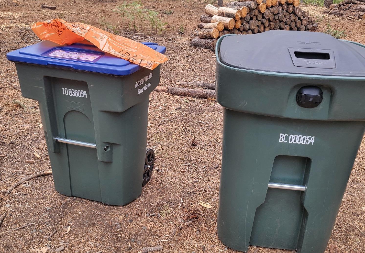 Trash & Recycling in Critter Country