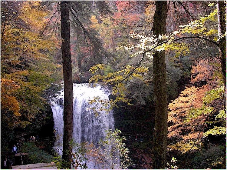 Dry Falls and Bridal Veil Falls